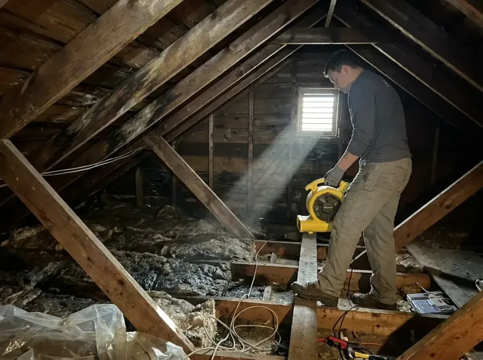 attic-water-damage-drying-proc-007 — frequently asked questions, Emergency Water Extraction & 24/7 Flood Response in Haynesv…